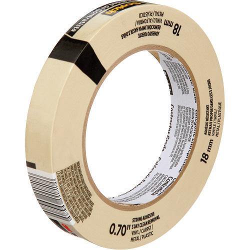 Scotch&reg; Contractor Grade Masking Tape 2020, 18 mm (3/4") x 55 m (180'), Beige Air Extreme Inc.