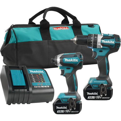 Ensemble de 2 outils avec moteur sans balai LXT, Lithium-ion, 18 V Air Extreme Inc.