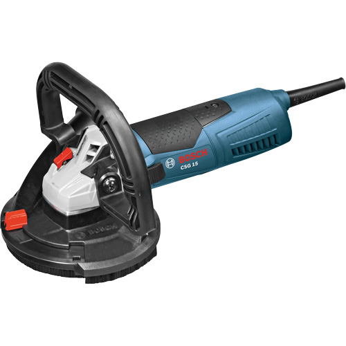 Concrete Surfacing Grinder with Dust-Collecting Shroud Air Extreme Inc.
