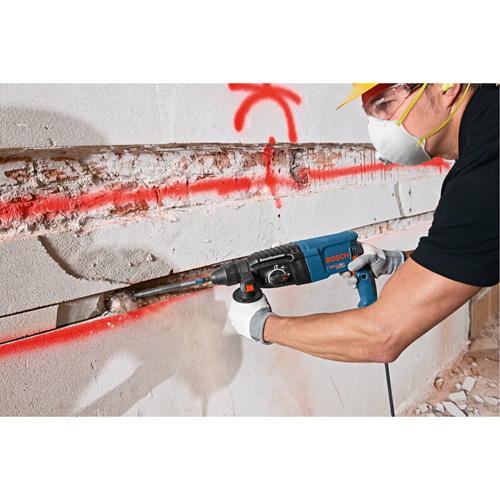 Marteau rotatif SDS-Plus Bulldog Xtreme, 3/16"-5/8", 8 A, 0-5100 Coups/min, 0-1300 Tr/min, 2 lb-pi. Air Extreme Inc.