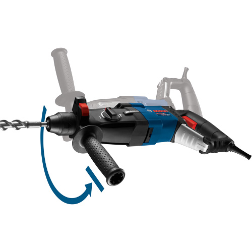 SDS-Plus&reg; Bulldog Xtreme Max Rotary Hammer, 8.5 A, 0-5100 BPM, 0-1300 RPM, 2.4 ft.-lbs. Air Extreme Inc.
