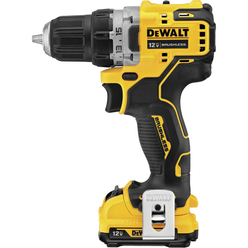 Trousse de perceuse-visseuse avec moteur sans brosse Xtreme, Lithium-ion, 12 V, Mandrin 3/8", Couple 250 UWO Air Extreme Inc.
