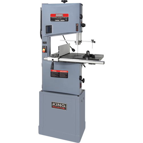 2-Speed 14" Wood Band Saw, Vertical, 120 V, 1476 SFPM/3280 SFPM Air Extreme Inc.