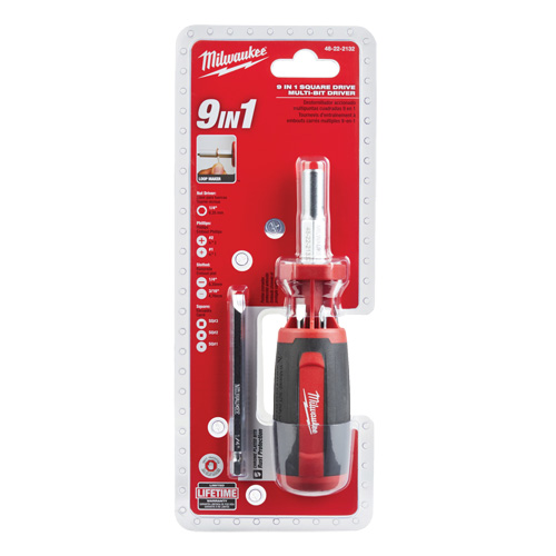 Tournevis &agrave; embouts multiples 9 en 1, 9" lo, Prise Coussin&eacute;e Air Extreme Inc.