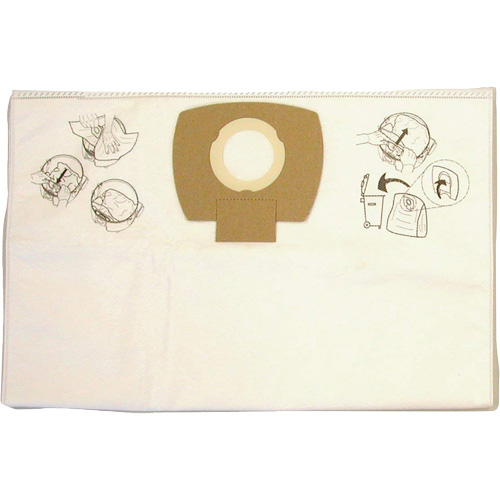 Paper Vacuum Filter Bags, 8 US gal. Air Extreme Inc.