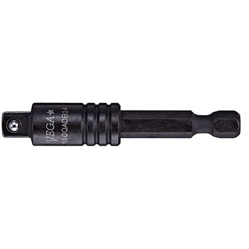 Adaptateur et rallonge pour douille &agrave; d&eacute;clenchement rapide, 1/4" Prise, Dimension m&acirc;le 1/4", Sph&eacute;rique, 3" lo Air Extreme Inc.