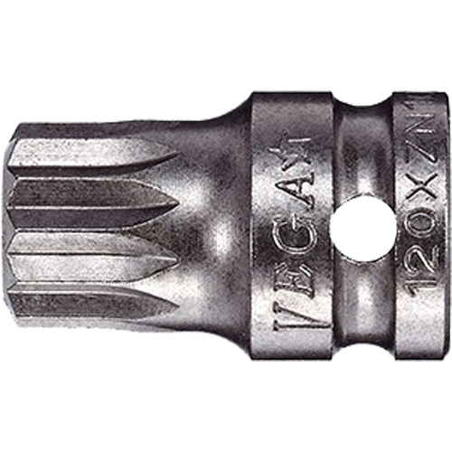 Socket Bit, Triple Square, 5 x 3/4" L, 1/4" Drive Air Extreme Inc.