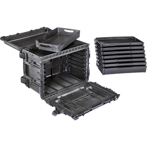 Armoire &agrave; outils mobile Gen 2, 24" la, 6 tiroirs, Noir Air Extreme Inc.