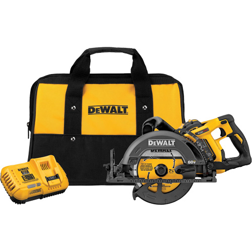 FlexVolt&reg; Worm Drive Style Saw Kit, 7-1/4", 60 V Air Extreme Inc.