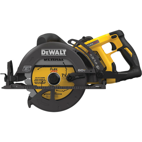 FlexVolt&reg; Worm Drive Style Saw Kit, 7-1/4", 60 V Air Extreme Inc.