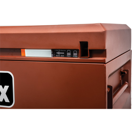 Armoire Site-Vault, 48" x 30" x 36-3/4", Acier, Orange Air Extreme Inc.