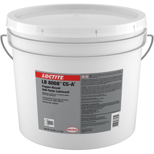 LB 8008 C5-A Copper Anti-Seize Lubricant, 25 lbs., Pail, 1800°F (982°C) Max Temp. Air Extreme Inc.