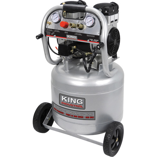 Compresseur &agrave; air sans huile ultra silencieux, &eacute;lectrique, 10 gal. (12 gal. US), 125 PSI, 120/1 V Air Extreme Inc.