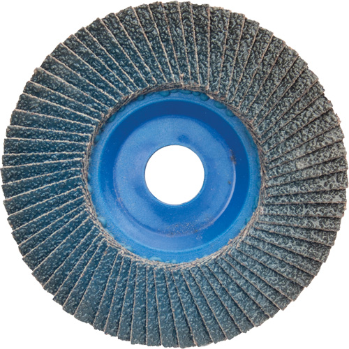 BlueFire R884P Coarse Grit Flap Disc, 5" x 7/8", Type 27, 60 Grit, Zirconia Alumina Air Extreme Inc.