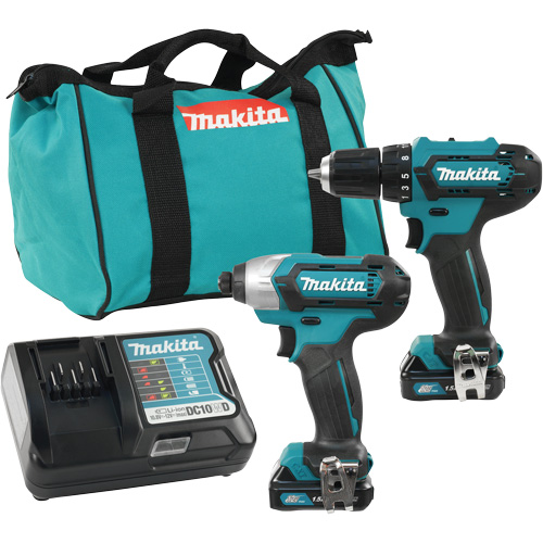 Cordless Drill & Driver Kit, Lithium-Ion, 12 V Air Extreme Inc.