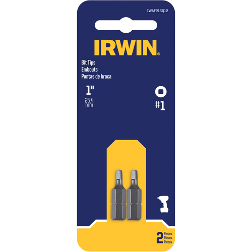Insert Bits, Square, #1, 1/4" Drive Air Extreme Inc.