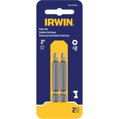 Power Bits, Square, #2 Tip, 2" Length Air Extreme Inc.
