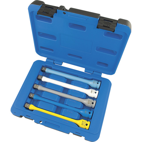 JTLE-5S Jeu de rallonges limiteurs de couple pour cl&eacute; &agrave; chocs, Prise 1/2", Couple de 65 lb-pi/80 lb-pi/100 lb-pi/120 lb-pi/140 lb-pi, Multiple Air Extreme Inc.