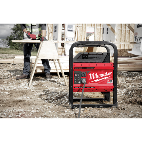 MX Fuel Carry-On Power Supply, 1800 W/3600 W, Lithium Ion, 20-4/5" H x 12" W x 15" D, 49.7 lbs. Air Extreme Inc.