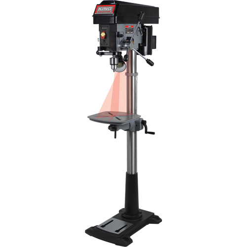 Perceuse &agrave; colonne &agrave; vitesse variable, 15", Mandrin 5/8", 3300 tr/min Air Extreme Inc.
