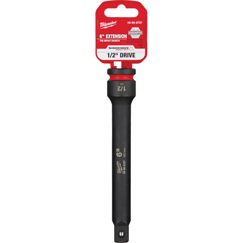Rallonge pour douille Shockwave Impact Duty, Chocs, Prise 1/2", 6" lo Air Extreme Inc.
