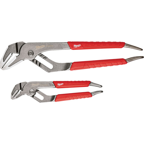 6" & 10" Comfort Grip Straight Jaw Pliers Set, 2 Pieces Air Extreme Inc.