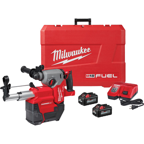 M18 Fuel SDS Plus Rotary Hammer Dust Extractor Kit, 18 V, 1", 2 ft-lbs., 1330 RPM Air Extreme Inc.