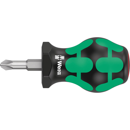 350 Phillips Stubby Screwdriver, #2, 3-1/8" L, Cushion Grip Handle Air Extreme Inc.