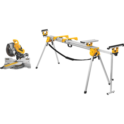 Double Bevel Sliding Compound Mitre Saw with Stand Air Extreme Inc.