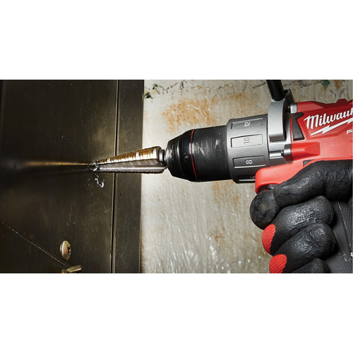 Step Drill Bit, 3/16"/#4 - 7/8"/#4 , 1/32" Increments, High Speed Cobalt Air Extreme Inc.