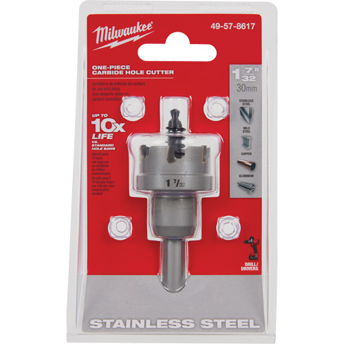 One-Piece Carbide Hole Cutters, 1-7/32", 3/16" Depth of Cut Air Extreme Inc.