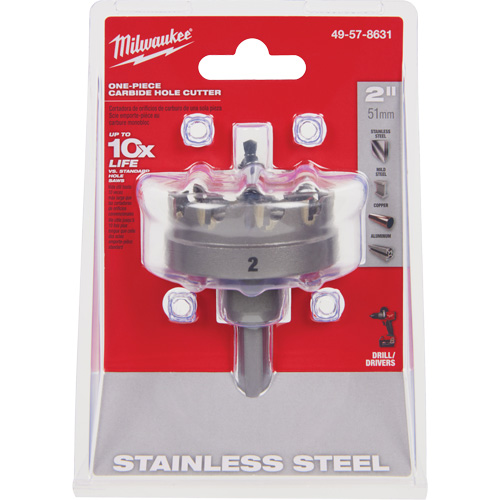 One-Piece Carbide Hole Cutters, 2", 3/16" Depth of Cut Air Extreme Inc.