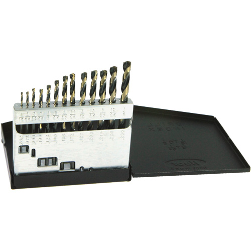 Drillco&reg; Metric Jobber Length Drill Bit Set, 13 Pieces, High Speed Steel Air Extreme Inc.