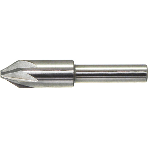 Drillco&reg; Chatterless Countersink, 3/16", High Speed Steel, 90° Angle, 6 Flutes Air Extreme Inc.