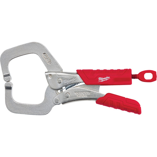Torque Lock Locking Pliers with Regular Jaws & Grip, 6" Length, C-Clamp Air Extreme Inc.