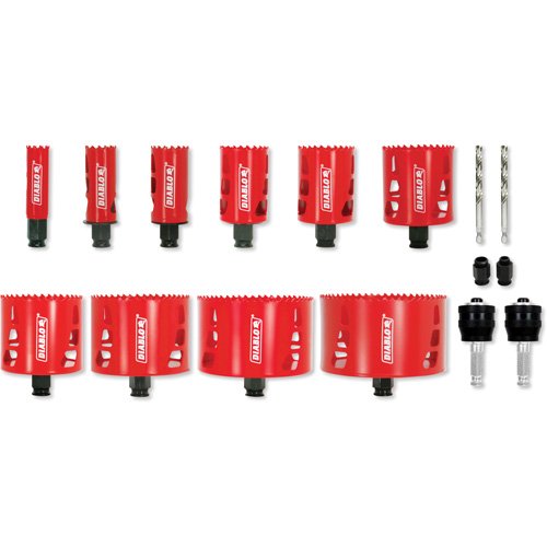 Electrician's Bi-Metal Hole Saw Set, 16 Pieces Air Extreme Inc.