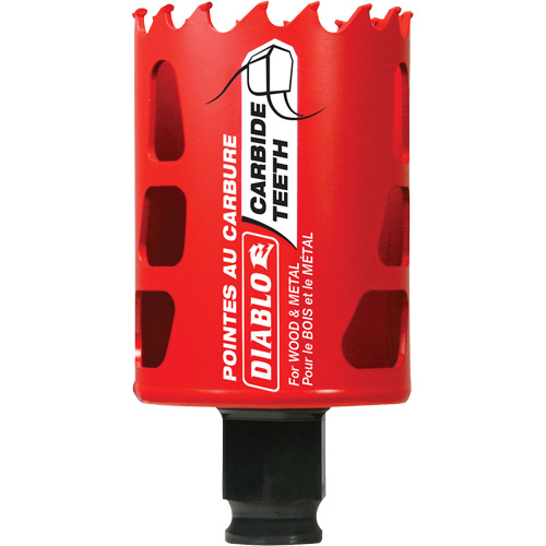 Wood & Metal Hole Saw, 1-7/8", 2-3/8" Depth of Cut, Carbide Air Extreme Inc.