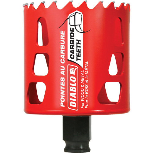 Wood & Metal Hole Saw, 2-5/8", 2-3/8" Depth of Cut, Carbide Air Extreme Inc.