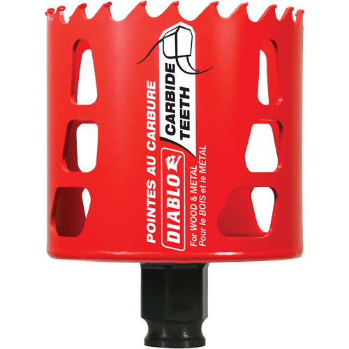 Scie cloche pour bois et m&eacute;tal, 2-3/4", Profondeur de la coupe 2-3/8", Carbure Air Extreme Inc.
