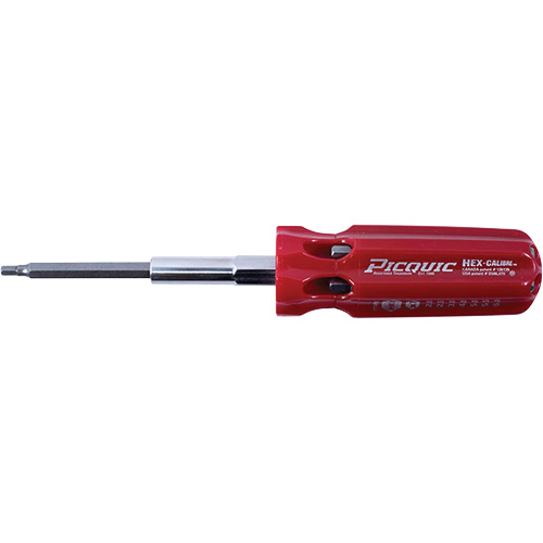 Hex-Calibre Metric Multi-Bit Screwdriver, Plastic Handle Air Extreme Inc.