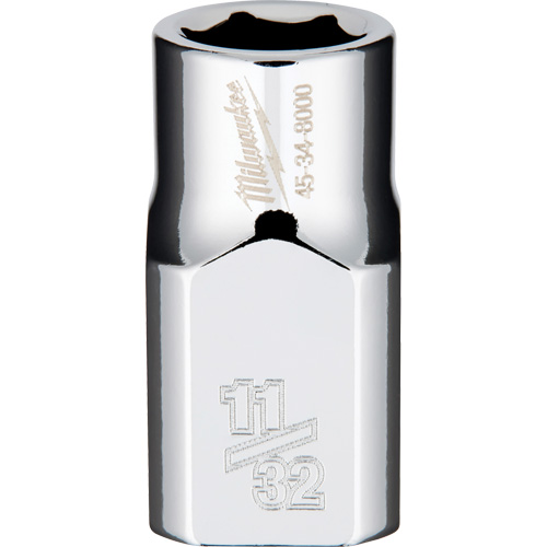 Prise SAE avec c&ocirc;t&eacute;s Four Flats, 11/32", Prise 3/8", 6 pans Air Extreme Inc.