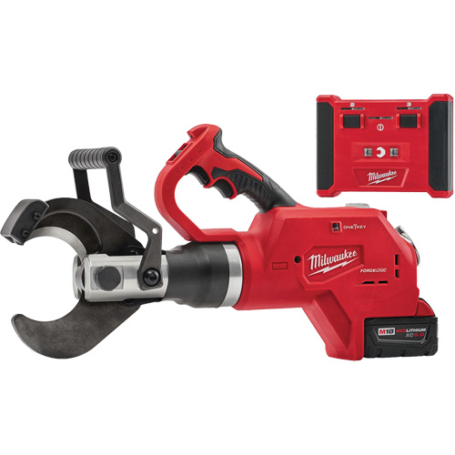 Coupe-c&acirc;ble pour c&acirc;bles souterrains de 3" M18 Force Logic avec t&eacute;l&eacute;commande sans fil Air Extreme Inc.