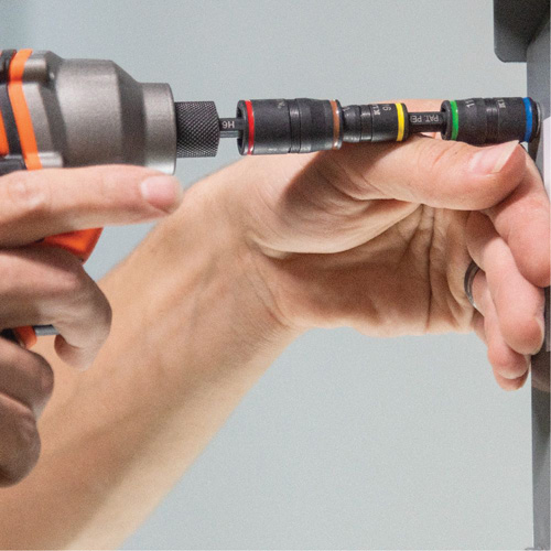 7-in-1 Impact Flip Socket with Handle, Hex, 1/4" Drive, 7 Pcs Air Extreme Inc.