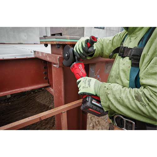M18 Fuel Flathead Braking Grinder with No-Lock Paddle Switch, 18 V, 5" Chuck, Lithium-Ion Air Extreme Inc.
