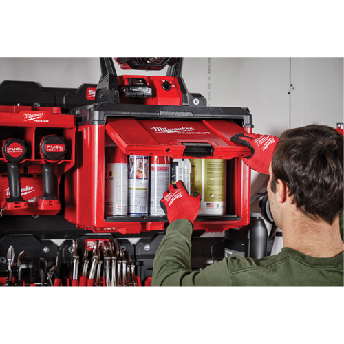 Packout Tool Cabinet, 15" x 15" x 20", Black/Red Air Extreme Inc.