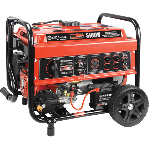G&eacute;n&eacute;ratrice &agrave; essence/au propane &agrave; d&eacute;marreur &eacute;lectrique Air Extreme Inc.