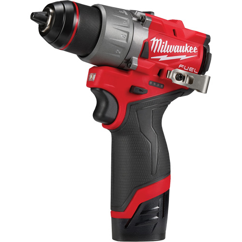 Ensemble perceuse/visseuse M12 Fuel, Lithium-ion, 12 V, Mandrin 1/2", Couple 400 lb-po Air Extreme Inc.