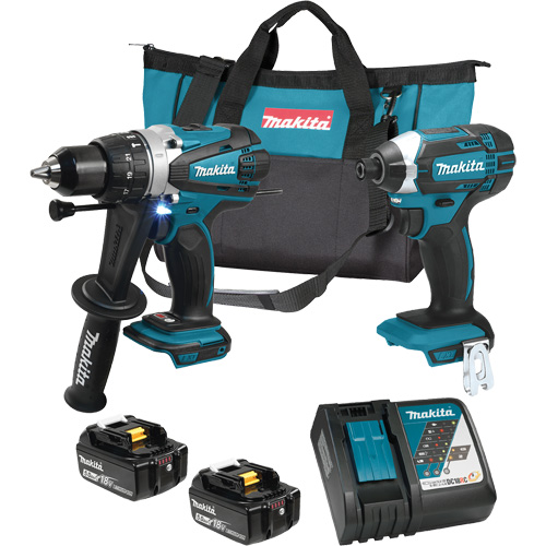 LXT Cordless 2-Tool Combo Kit, Lithium-Ion, 18 V Air Extreme Inc.