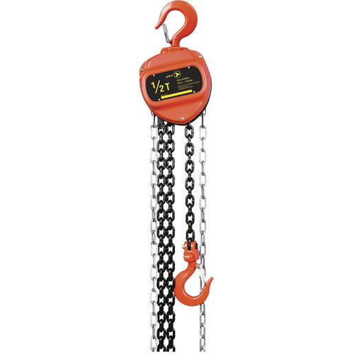 VCH Series Chain Hoist, 20' Lift, 2200 lbs. (1 tons) Capacity, Heat-Treated Alloy Steel Chain Air Extreme Inc.