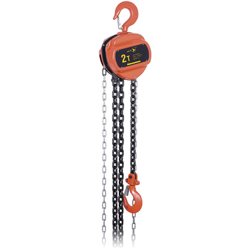 VCH Series Chain Hoist, 10' Lift, 4400 lbs. (2 tons) Capacity, Heat-Treated Alloy Steel Chain Air Extreme Inc.